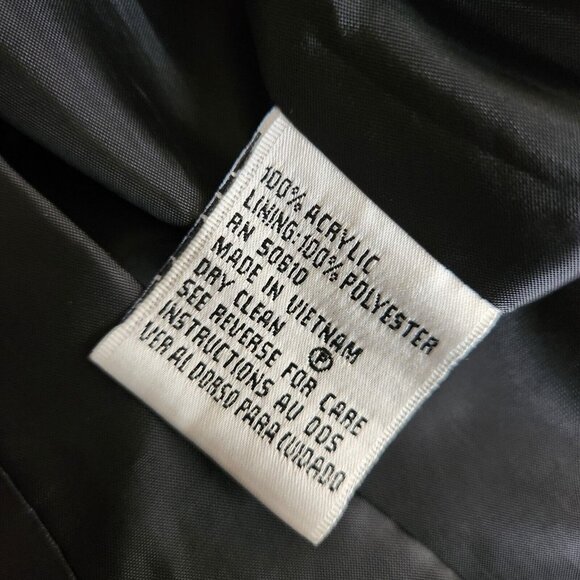 Le Suit Plaid 2 Piece Set Skirt Suit Black Size 6 P Tweed Velvet Trim - Picture 7 of 16